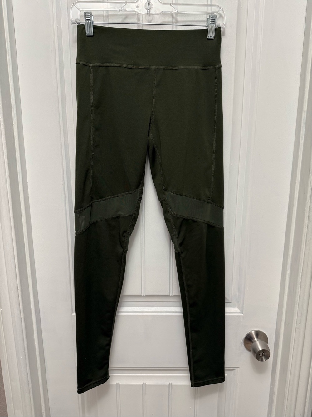 Kimberly C Active Compression Legging Women Small Olive Green (44-8)